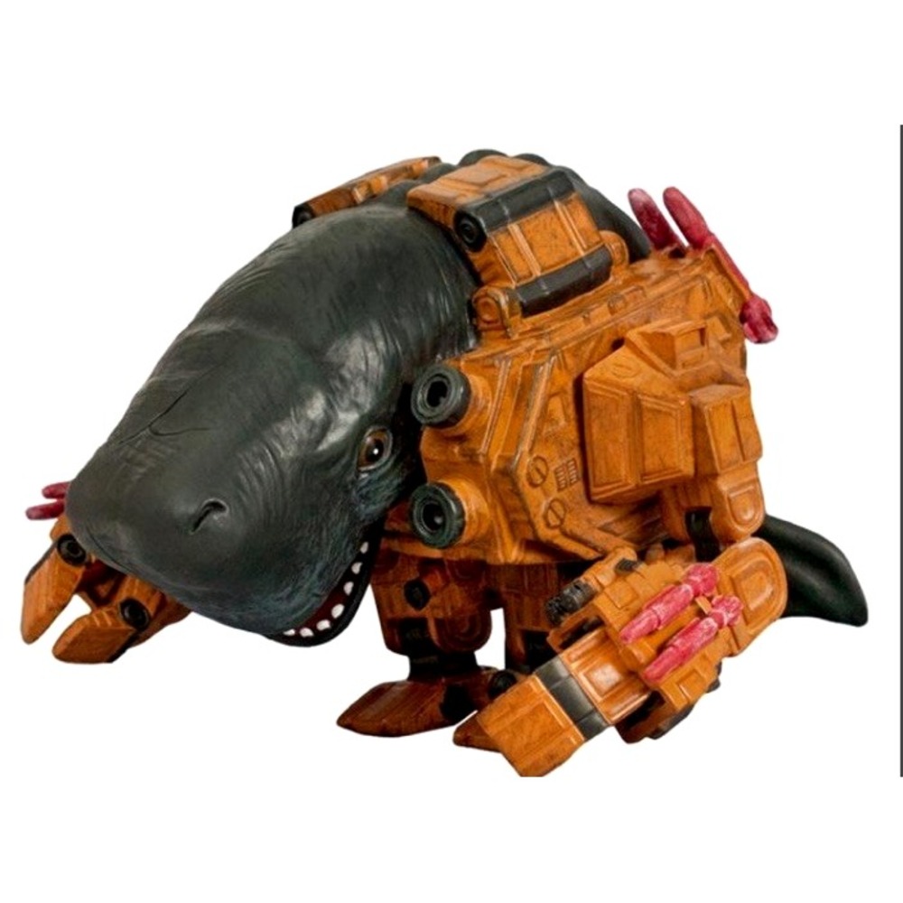 Deep Fried Mechawhale Hauke Scheer 5.5" Figure RARE HTF GUC Whale Limited Collec